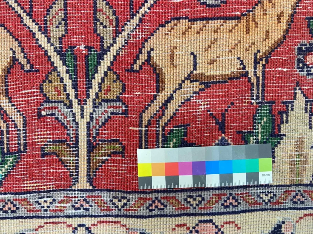 Perserteppich Sarough 132 x 62 cm Wolle handgeknüpft