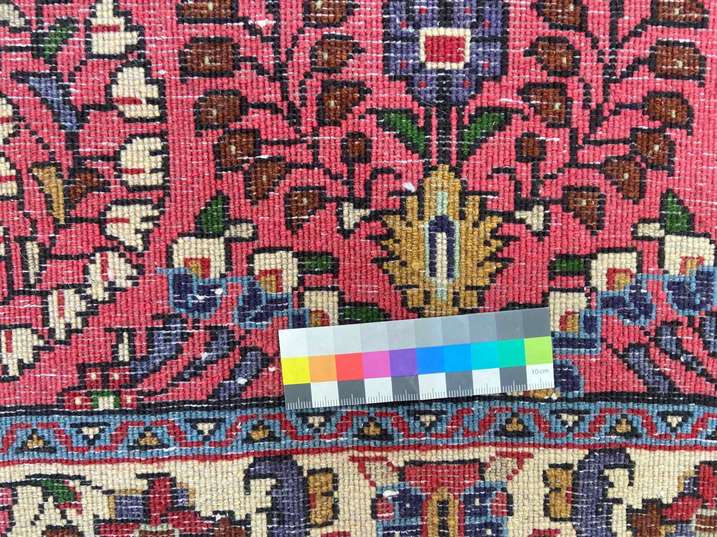 Perserteppich Sarough 133 x 65 cm handgeknüpft