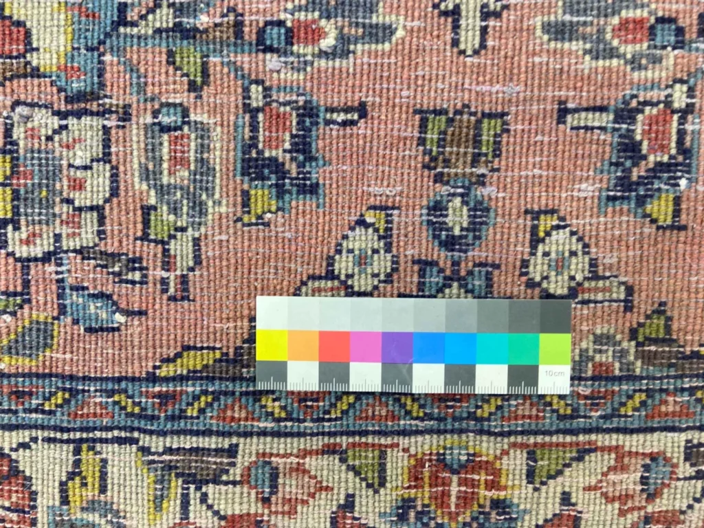 Perserteppich Sarough 137 x 64 cm Wolle handgeknüpft