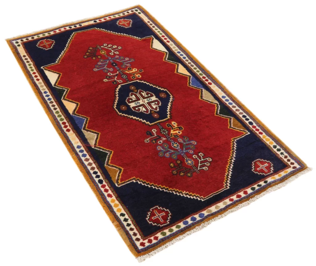 Perserteppich Shiraz 145 x 82 cm Wolle handgeknüpft
