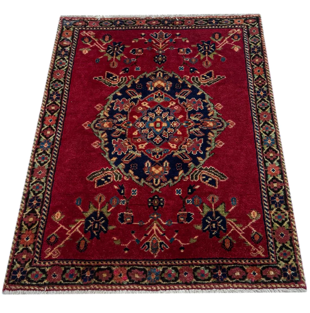sirjan-teppich-86-x-65-cm-exotischer-perserteppich-handgeknupft-1 Perserteppich Sirjan 86 x 65 cm handgeknüpft