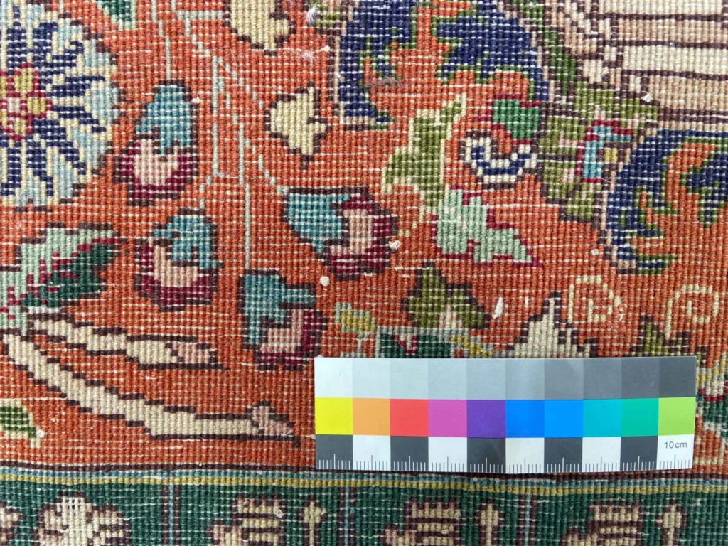 orientteppich-tabris-60-x-85-cm-50-raj-handgeknupft-seide-3 Perserteppich Täbris 60 x 85 cm Seide handgeknüpft