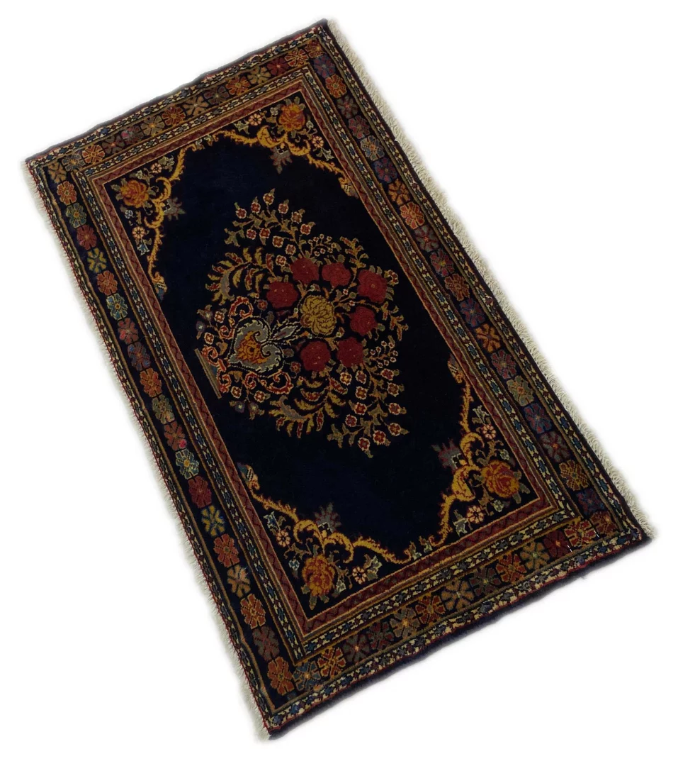 Perserteppich Turkman 107 x 58 cm Wolle handgeknüpft
