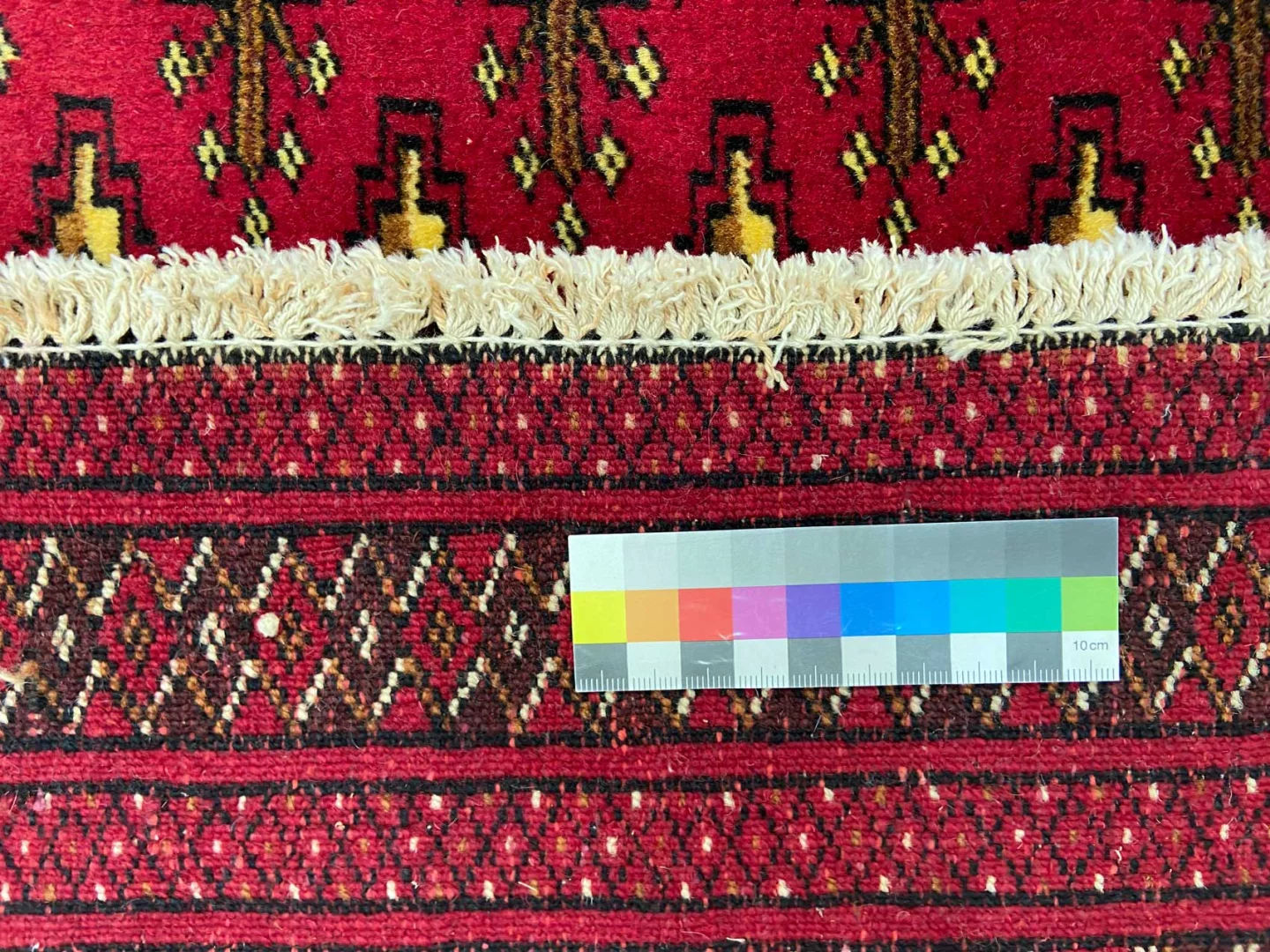 Perserteppich Turkman 113 x 53 cm Wolle handgeknüpft