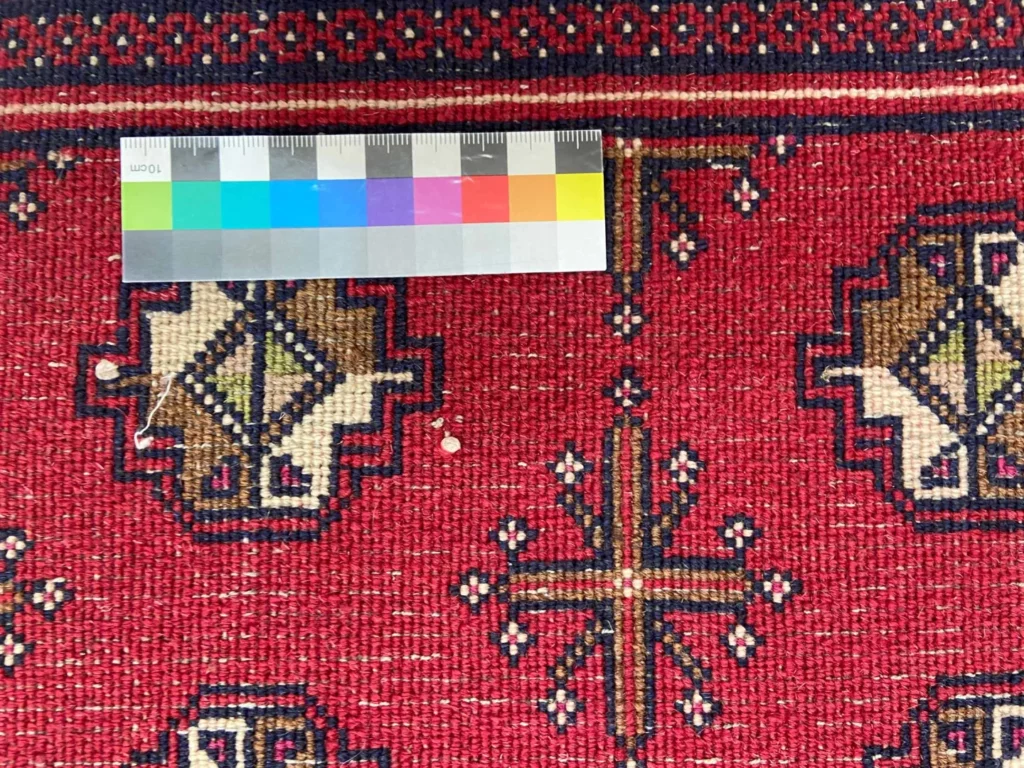 Perserteppich Turkman 119 x 55 cm Wolle handgeknüpft
