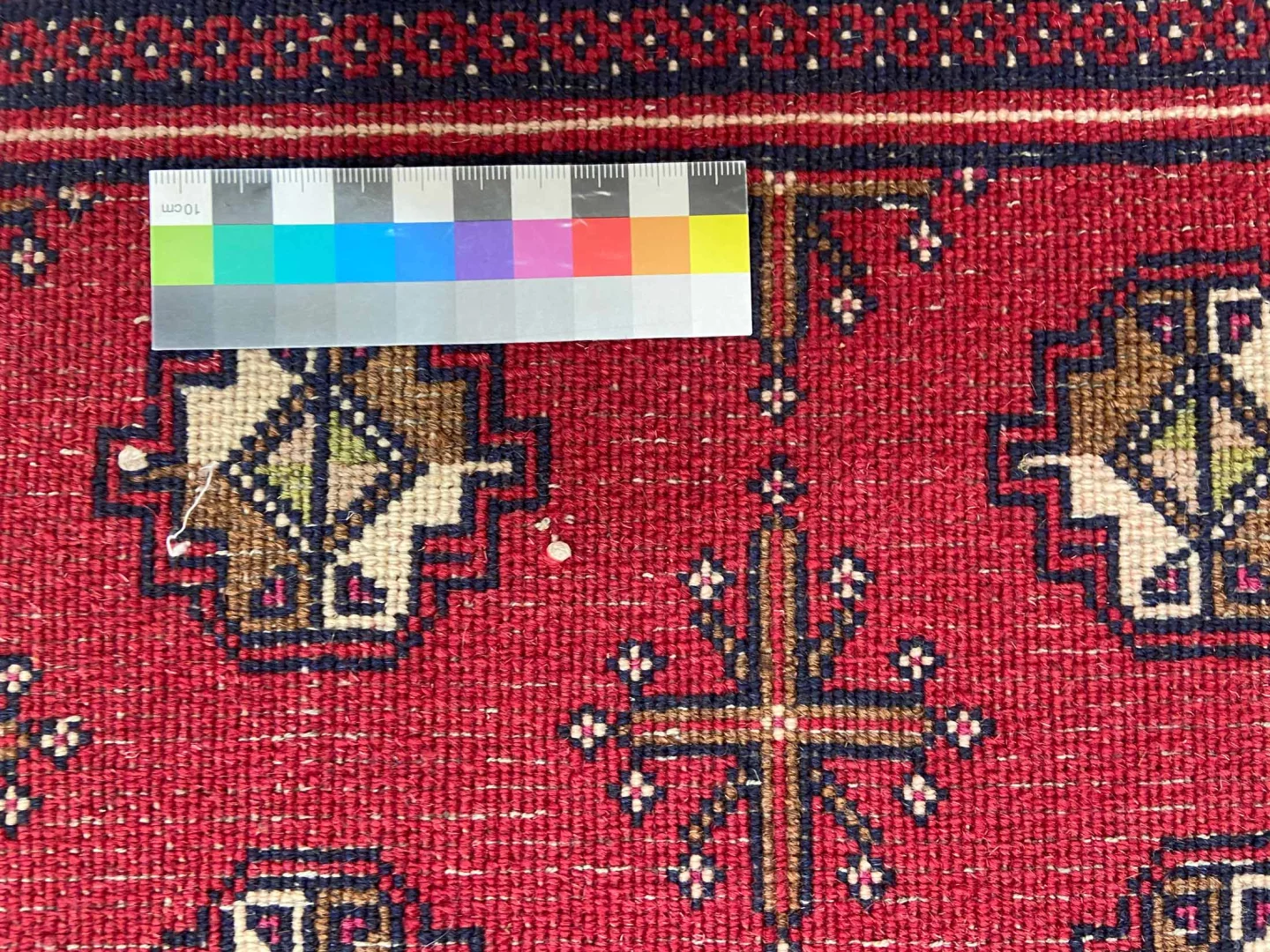 Perserteppich Turkman 119 x 55 cm Wolle handgeknüpft