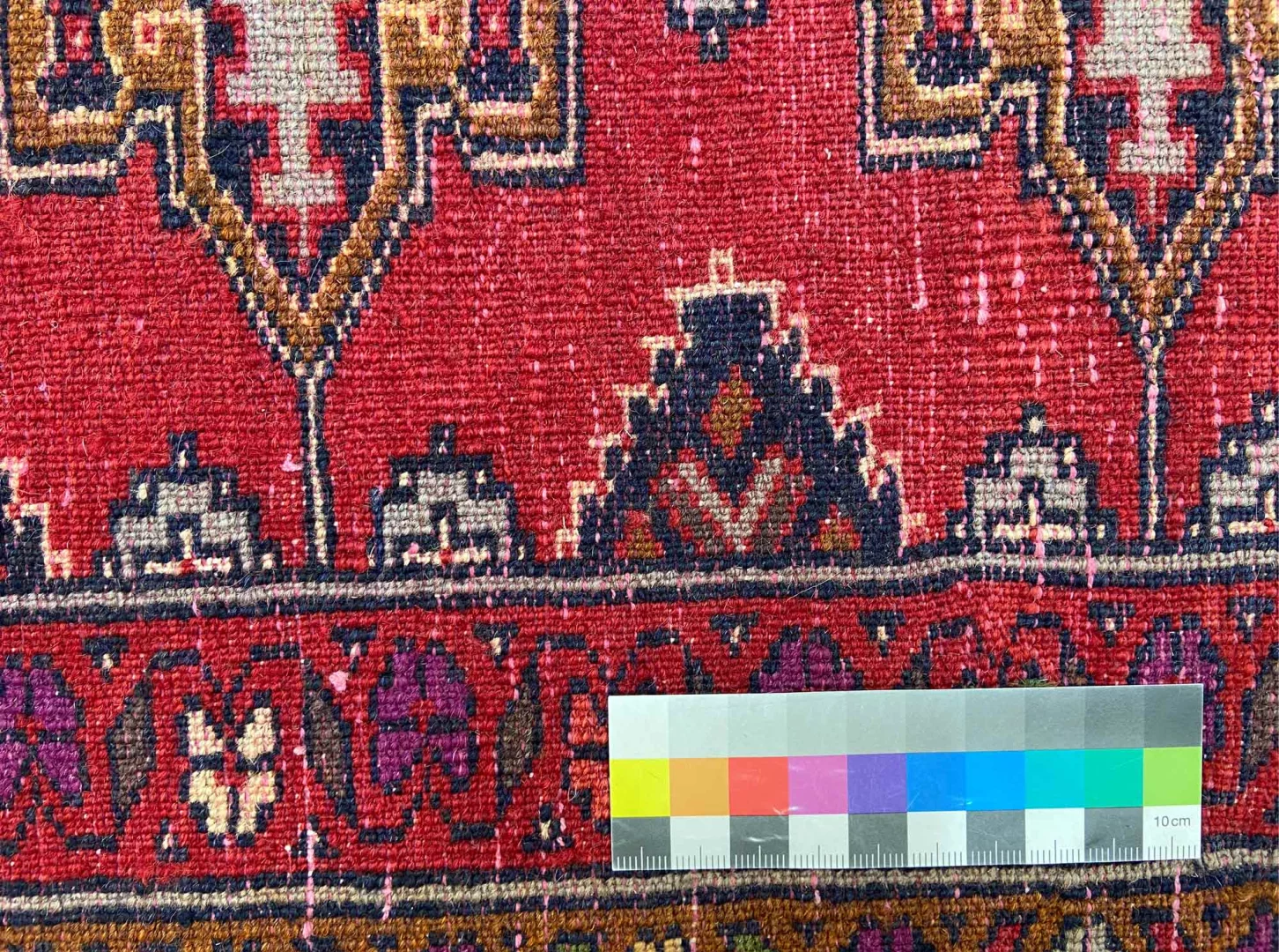 Perserteppich Turkman 140 x 57 cm Wolle handgeknüpft