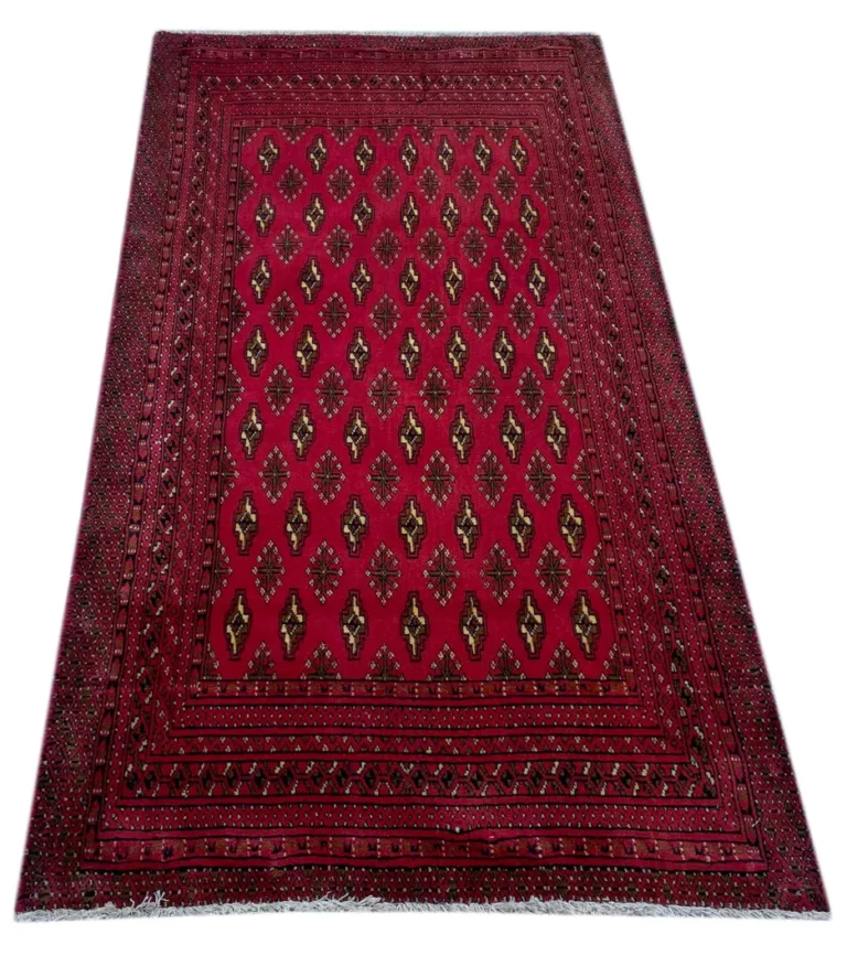 Perserteppich Turkman 150 x 74 cm Wolle handgeknüpft