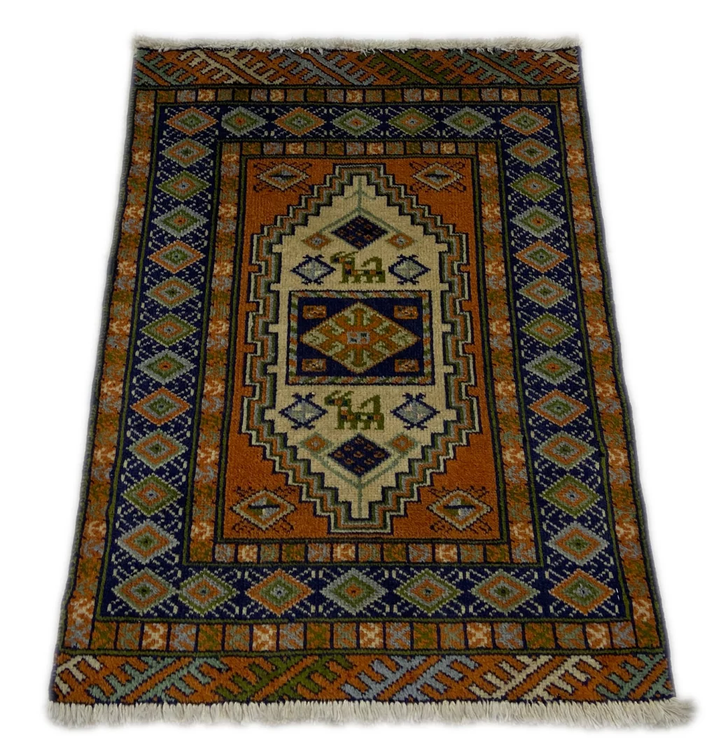 Perserteppich Nordpersien 82 x 60 cm Wolle handgeknüpft