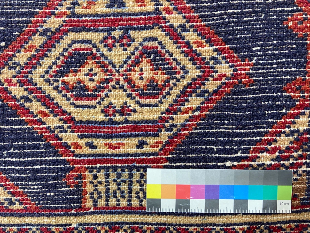 turkman-teppich-88-x-64-cm-200000-knoten-m-handgeknupft-3 Perserteppich Turkman 88 x 64 cm Wolle handgeknüpft
