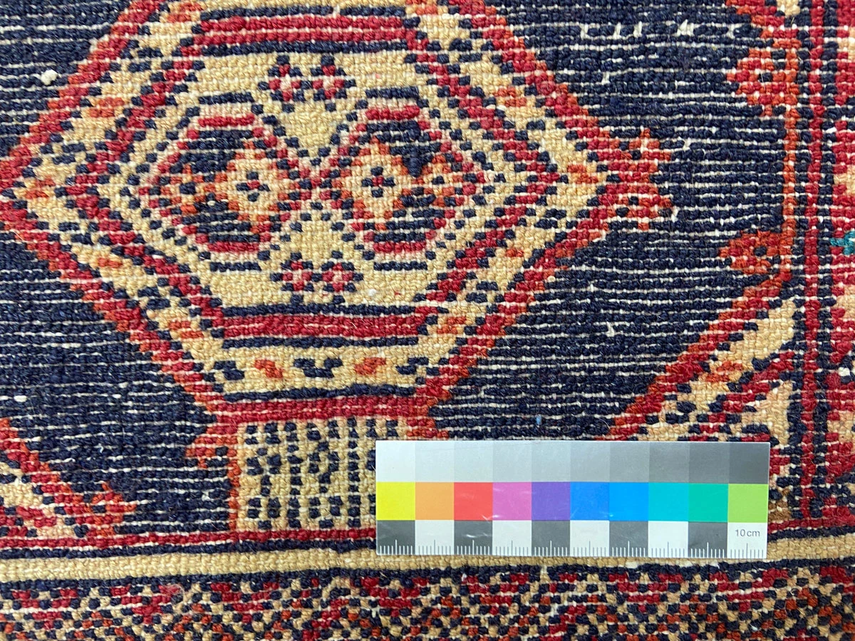 Perserteppich Turkman 90 x 65 cm Wolle handgeknüpft