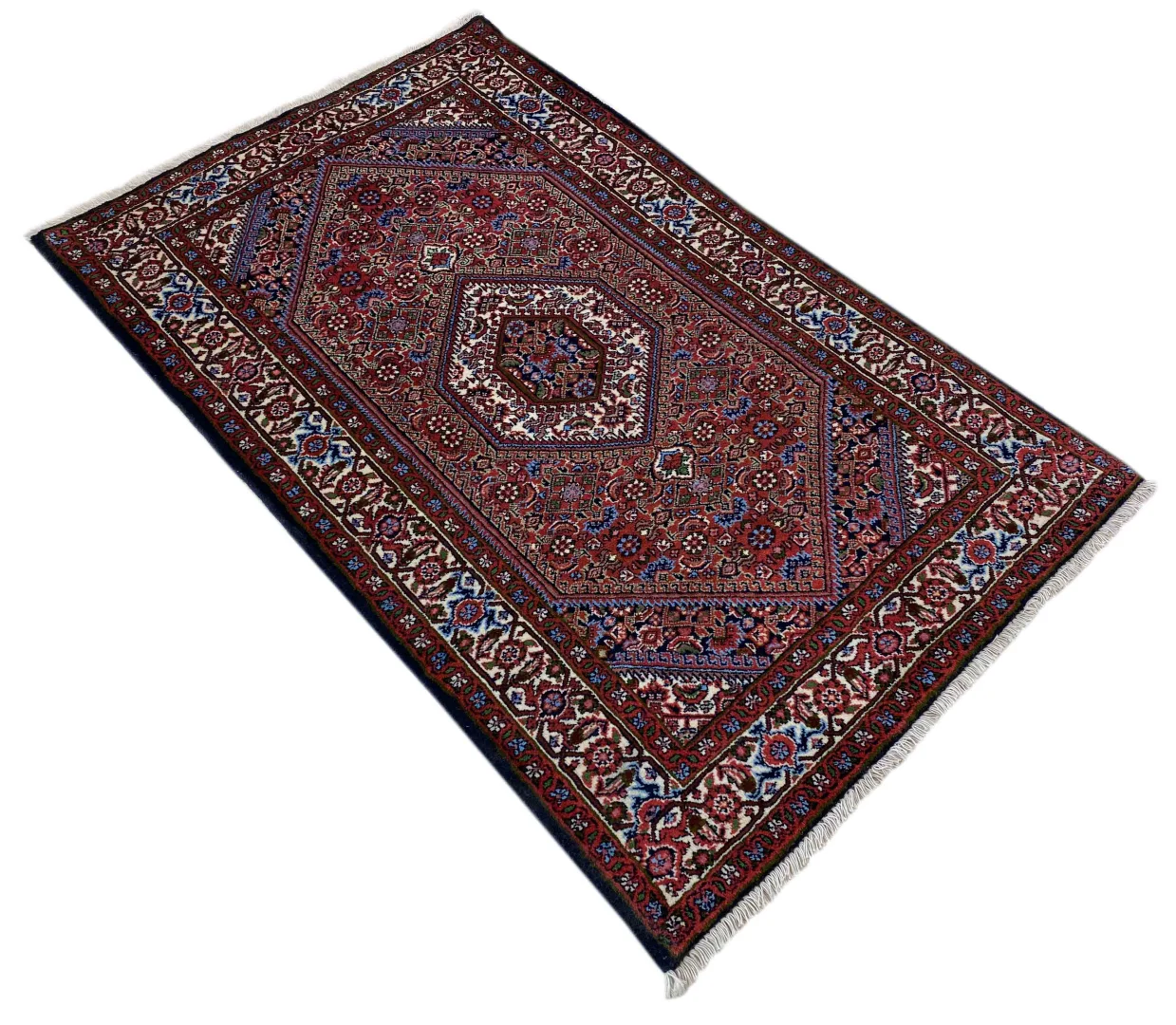 zandschan-perserteppich-135-x-85-cm-380000-knoten-handgeknupft-2 Perserteppich Zandschan 135 x 85 cm Baumwolle handgeknüpft