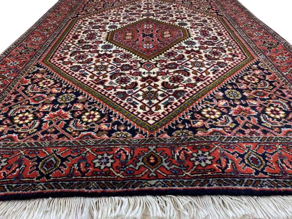 Perserteppich Zandschan 137 x 83 cm Baumwolle handgeknüpft