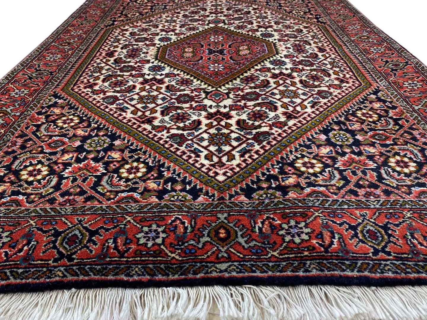 Perserteppich Zandschan 137 x 83 cm Baumwolle handgeknüpft