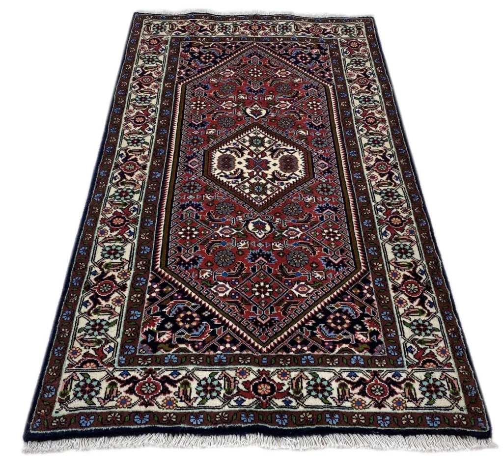 Perserteppich Zandschan 142 x 81 cm Baumwolle handgeknüpft