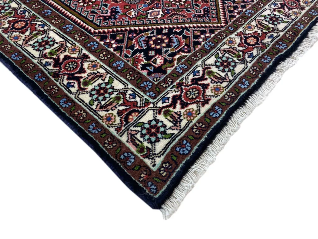 Perserteppich Zandschan 142 x 81 cm Baumwolle handgeknüpft