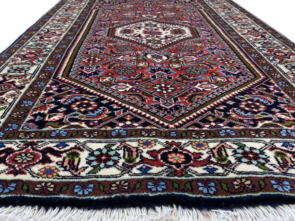 Perserteppich Zandschan 142 x 81 cm Baumwolle handgeknüpft