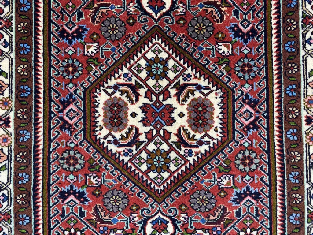 Perserteppich Zandschan 142 x 81 cm Baumwolle handgeknüpft