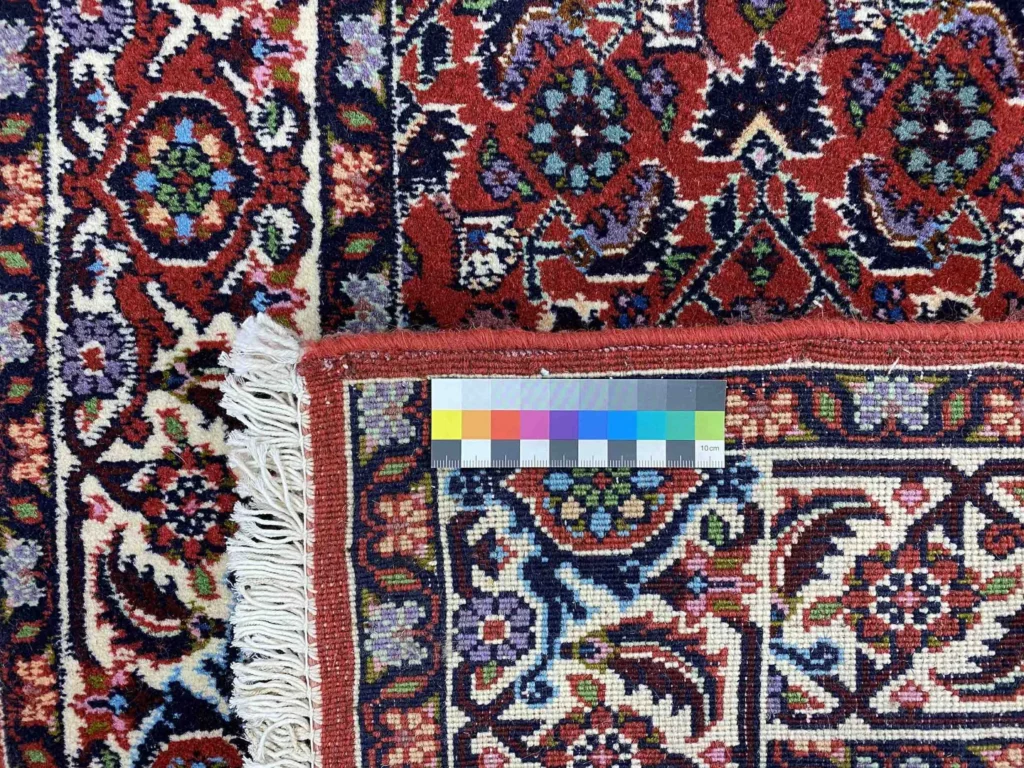 zandschan-perserteppich-141x85-cm-380000-knoten-handgeknupft-6 Perserteppich Zandschan 141 x 85 cm Baumwolle handgeknüpft