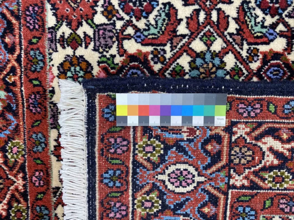 zandschan-teppich-143-x-82-cm-380000-knoten-geometrisches-muster-1-6 Perserteppich Zandschan 143 x 82 cm Baumwolle handgeknüpft