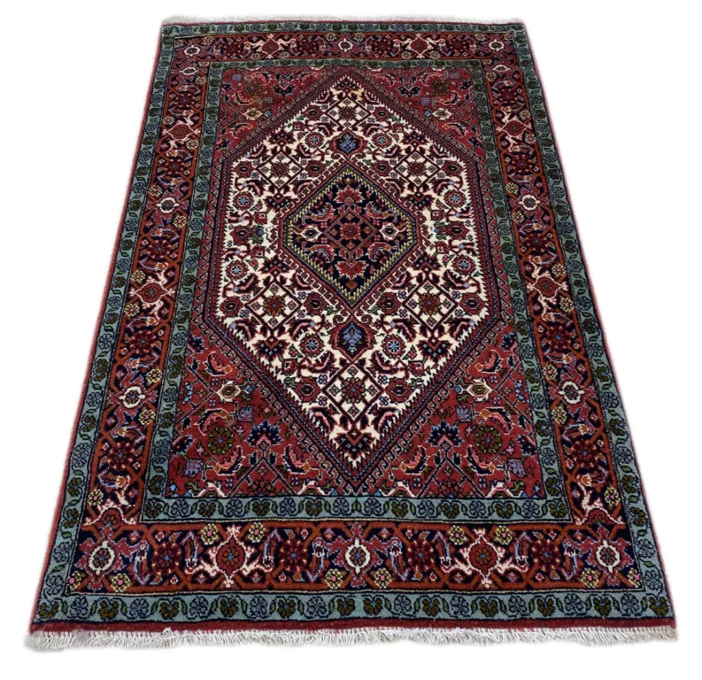 zandschan-orientteppich-143-x-86-cm-380000-knoten-handgeknupft-1 Perserteppich Zandschan 143 x 86 cm Baumwolle handgeknüpft