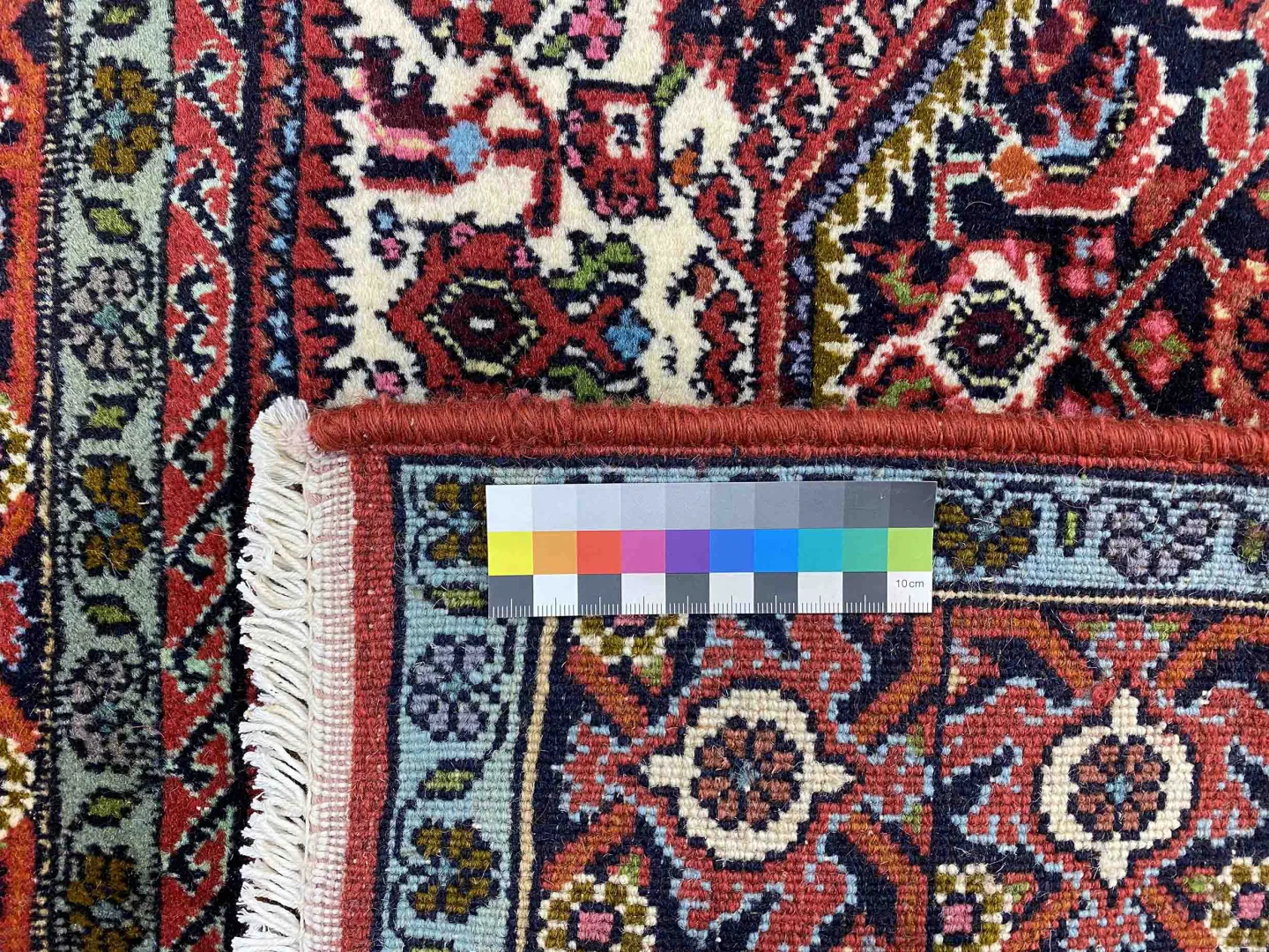 zandschan-orientteppich-143-x-86-cm-380000-knoten-handgeknupft-6 Perserteppich Zandschan 143 x 86 cm Baumwolle handgeknüpft