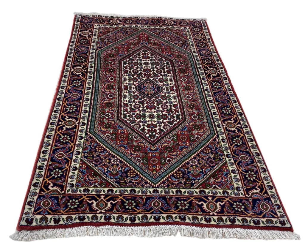 orientteppich-zandschan-144-x-84-cm-380000-knoten-rotbraun-handgeknupft-1 Perserteppich Zandschan 144 x 84 cm Baumwolle handgeknüpft