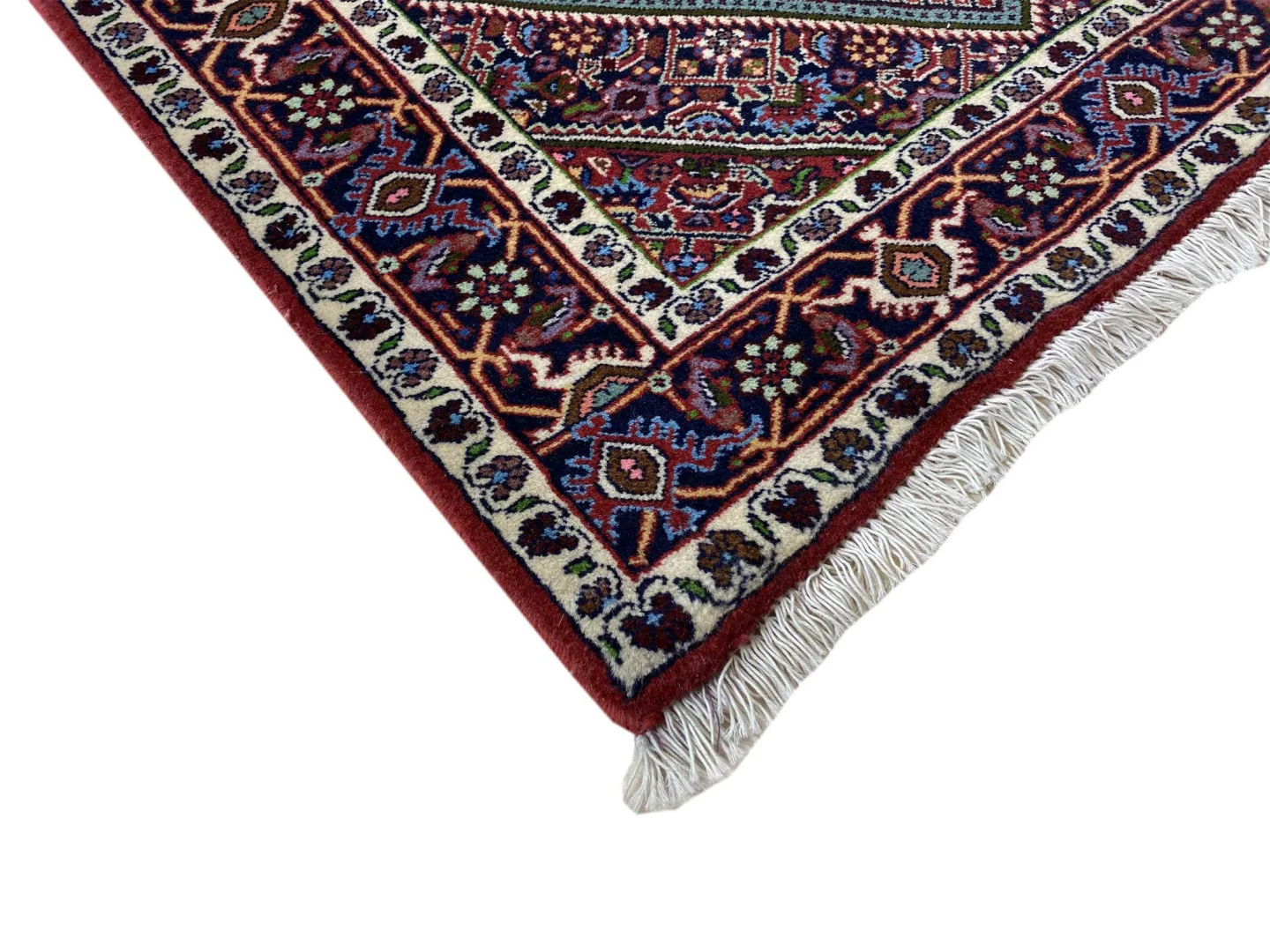 orientteppich-zandschan-144-x-84-cm-380000-knoten-rotbraun-handgeknupft-3 Perserteppich Zandschan 144 x 84 cm Baumwolle handgeknüpft