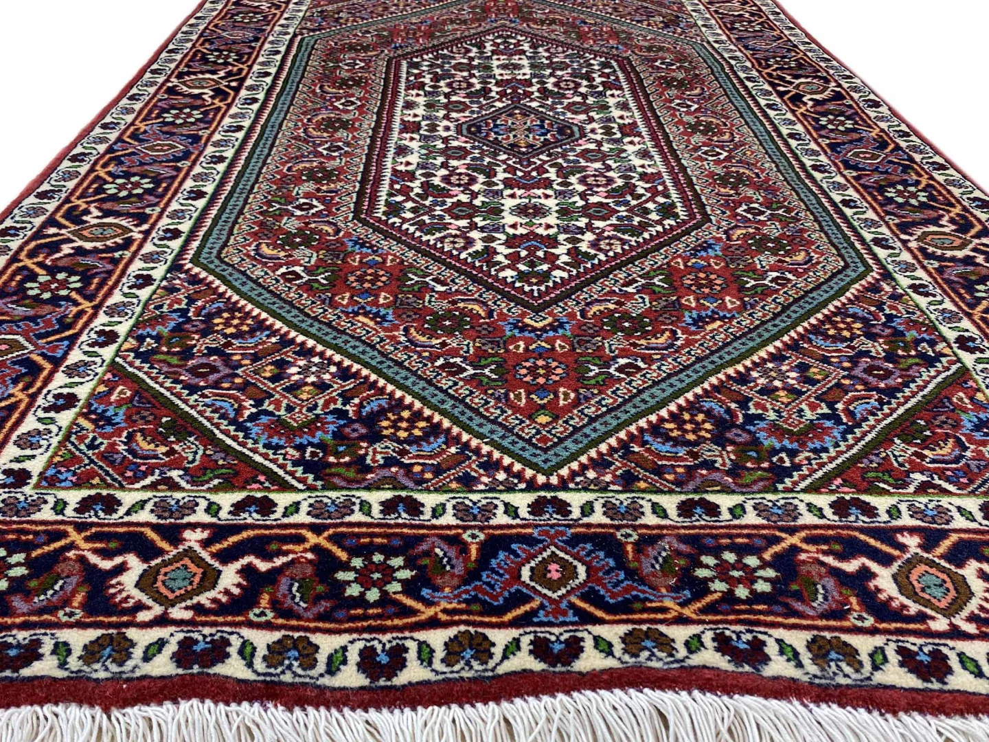 orientteppich-zandschan-144-x-84-cm-380000-knoten-rotbraun-handgeknupft-4 Perserteppich Zandschan 144 x 84 cm Baumwolle handgeknüpft