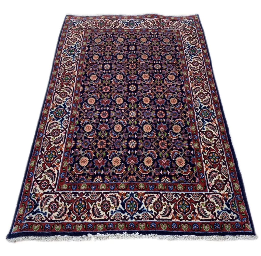 zandschan-perserteppich-145-x-88-cm-280000-knoten-handgeknupft-1 Perserteppich Zandschan 145 x 88 cm Baumwolle handgeknüpft