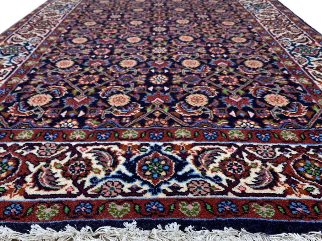 zandschan-perserteppich-145-x-88-cm-280000-knoten-handgeknupft-4 Perserteppich Zandschan 145 x 88 cm Baumwolle handgeknüpft