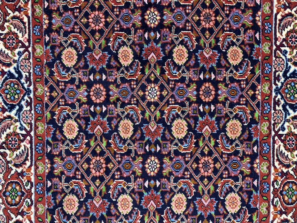 zandschan-perserteppich-145-x-88-cm-280000-knoten-handgeknupft-5 Perserteppich Zandschan 145 x 88 cm Baumwolle handgeknüpft