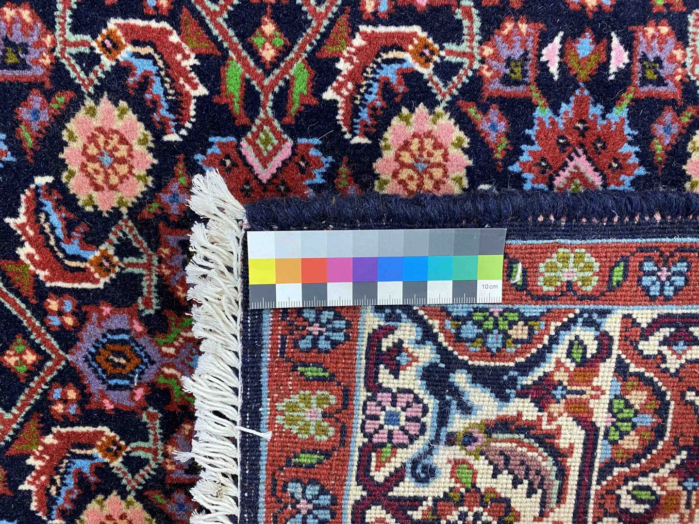 zandschan-perserteppich-145-x-88-cm-280000-knoten-handgeknupft-6 Perserteppich Zandschan 145 x 88 cm Baumwolle handgeknüpft