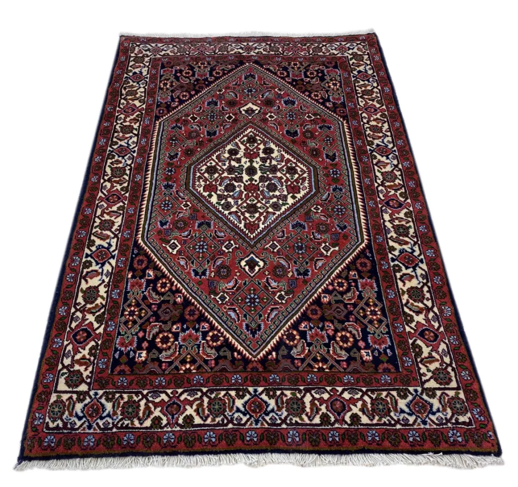 zandschan-teppich-144-x-88-cm-380000-knoten-handgeknupft-1 Perserteppich Zandschan 144 x 88 cm Baumwolle handgeknüpft
