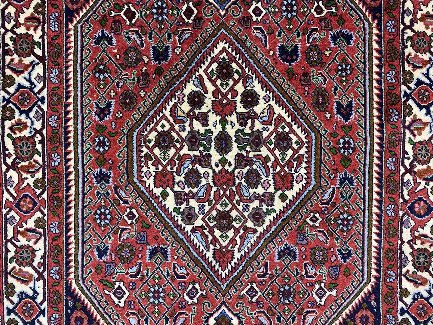 zandschan-teppich-144-x-88-cm-380000-knoten-handgeknupft-5 Perserteppich Zandschan 144 x 88 cm Baumwolle handgeknüpft