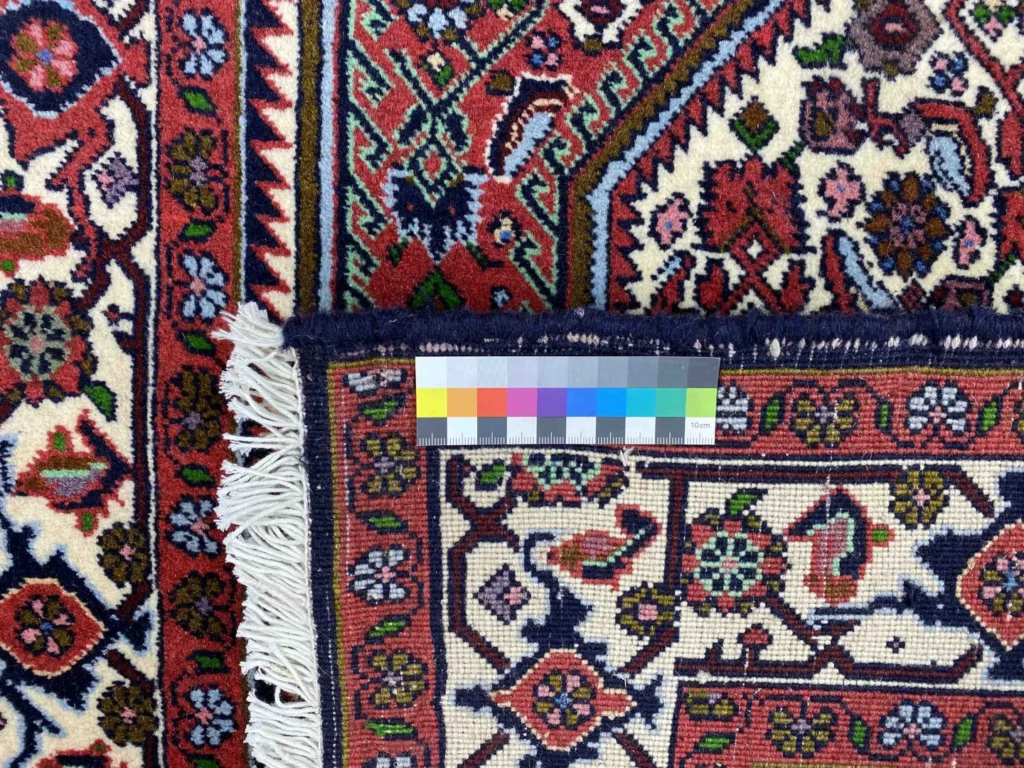 zandschan-teppich-144-x-88-cm-380000-knoten-handgeknupft-6 Perserteppich Zandschan 144 x 88 cm Baumwolle handgeknüpft