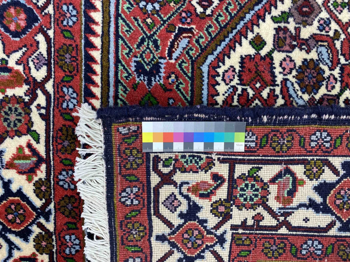 zandschan-teppich-144-x-88-cm-380000-knoten-handgeknupft-6 Perserteppich Zandschan 144 x 88 cm Baumwolle handgeknüpft