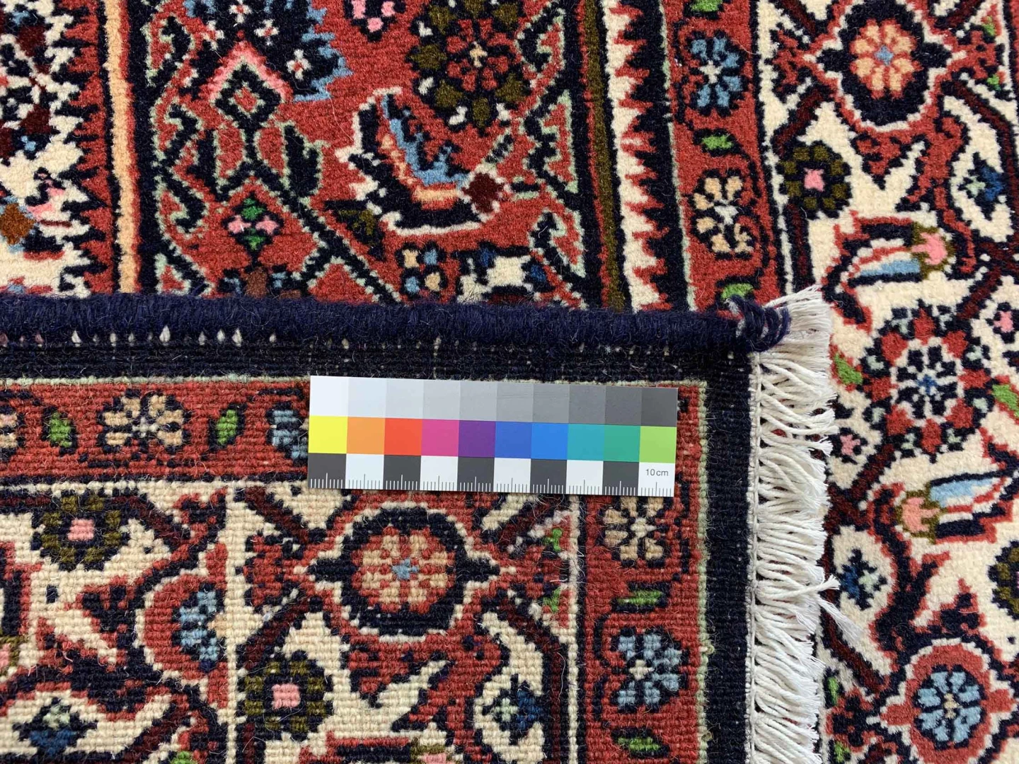 zandschan-orientteppich-145-x-88-cm-280000-knoten-handgeknupft-6 Perserteppich Zandschan 145 x 88 cm Baumwolle handgeknüpft
