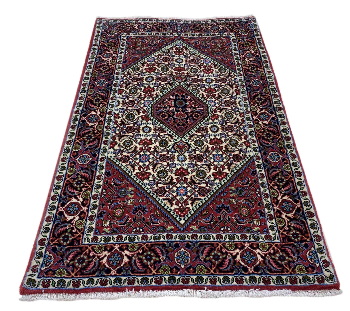 Perserteppich Zandschan 146 x 87 cm Baumwolle handgeknüpft