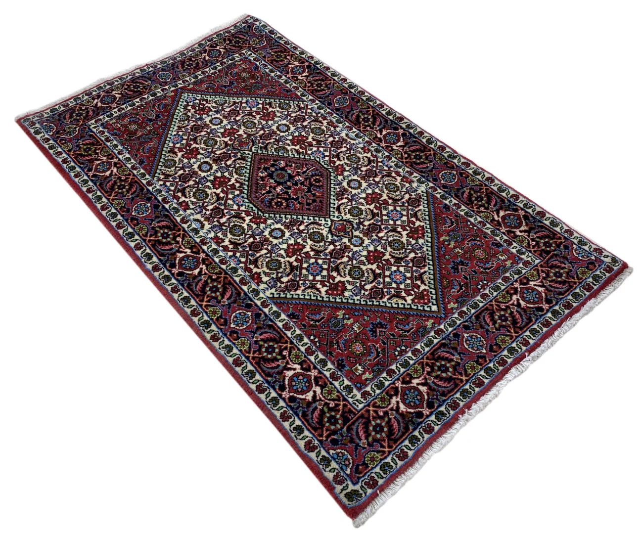 Perserteppich Zandschan 146 x 87 cm Baumwolle handgeknüpft