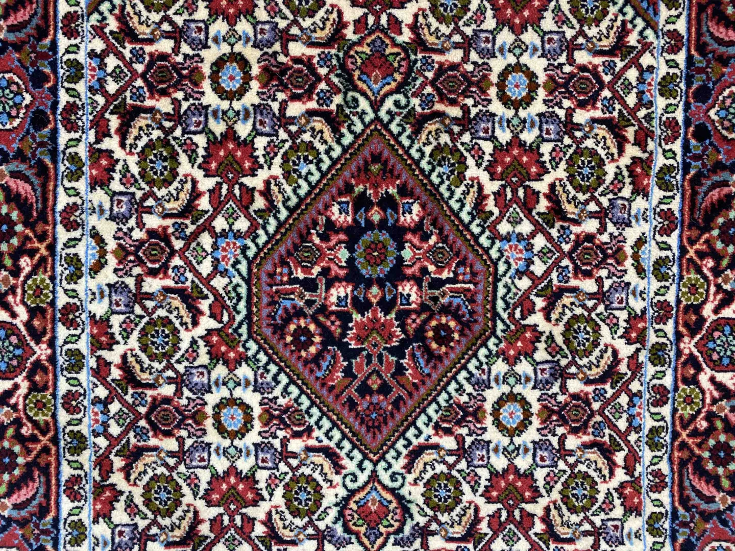 Perserteppich Zandschan 146 x 87 cm Baumwolle handgeknüpft