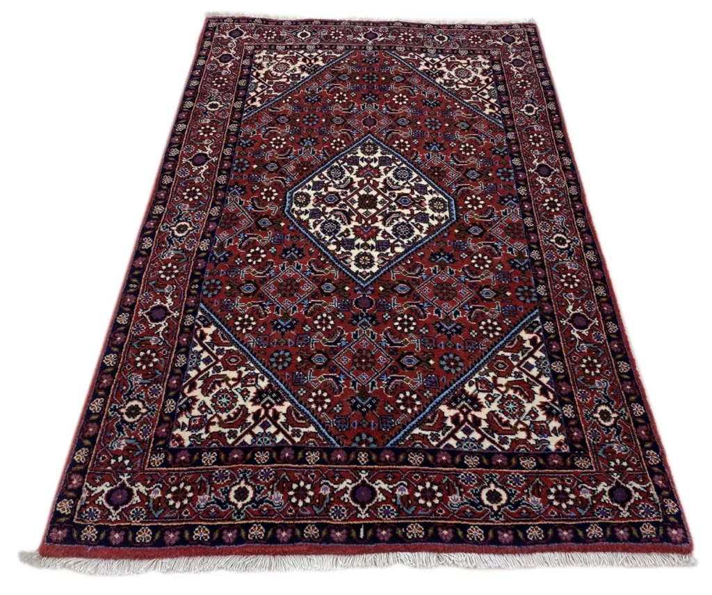 zandschan-perserteppich-146-x-88-cm-380000-knoten-rotbraun-handgeknupft-1 Perserteppich Zandschan 146 x 88 cm Baumwolle handgeknüpft