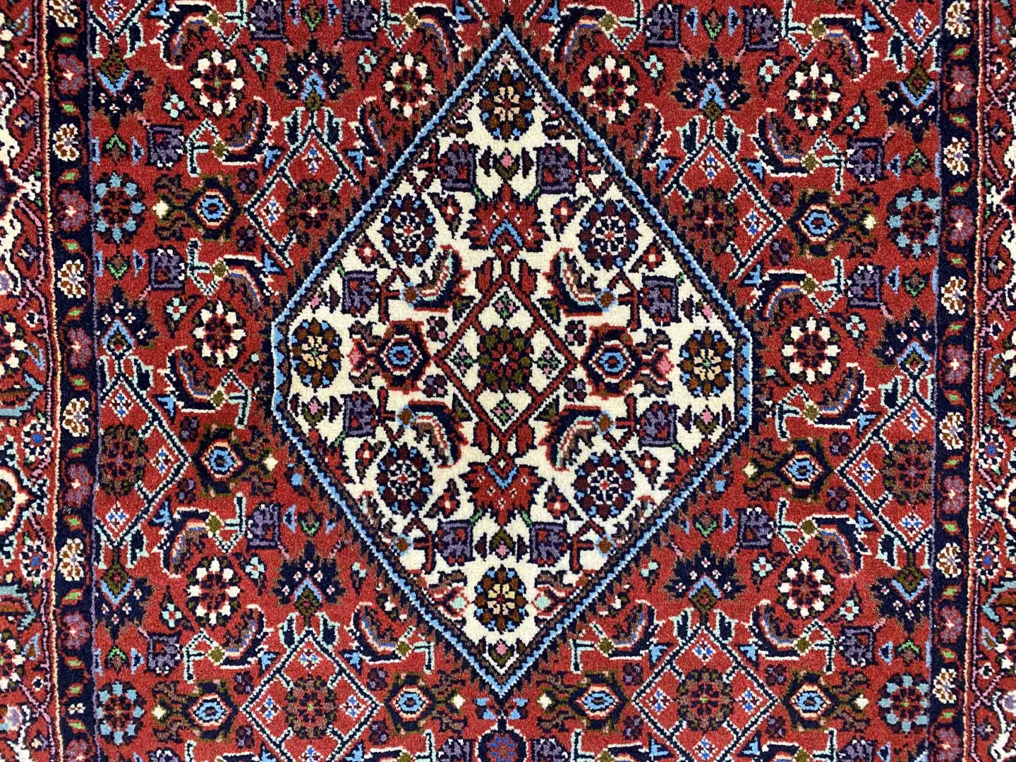 zandschan-perserteppich-146-x-88-cm-380000-knoten-rotbraun-handgeknupft-5 Perserteppich Zandschan 146 x 88 cm Baumwolle handgeknüpft