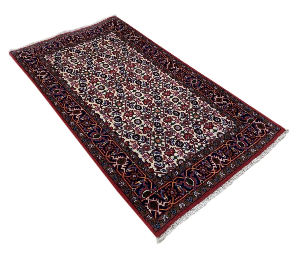 Perserteppich Zandschan 148 x 84 cm Baumwolle handgeknüpft