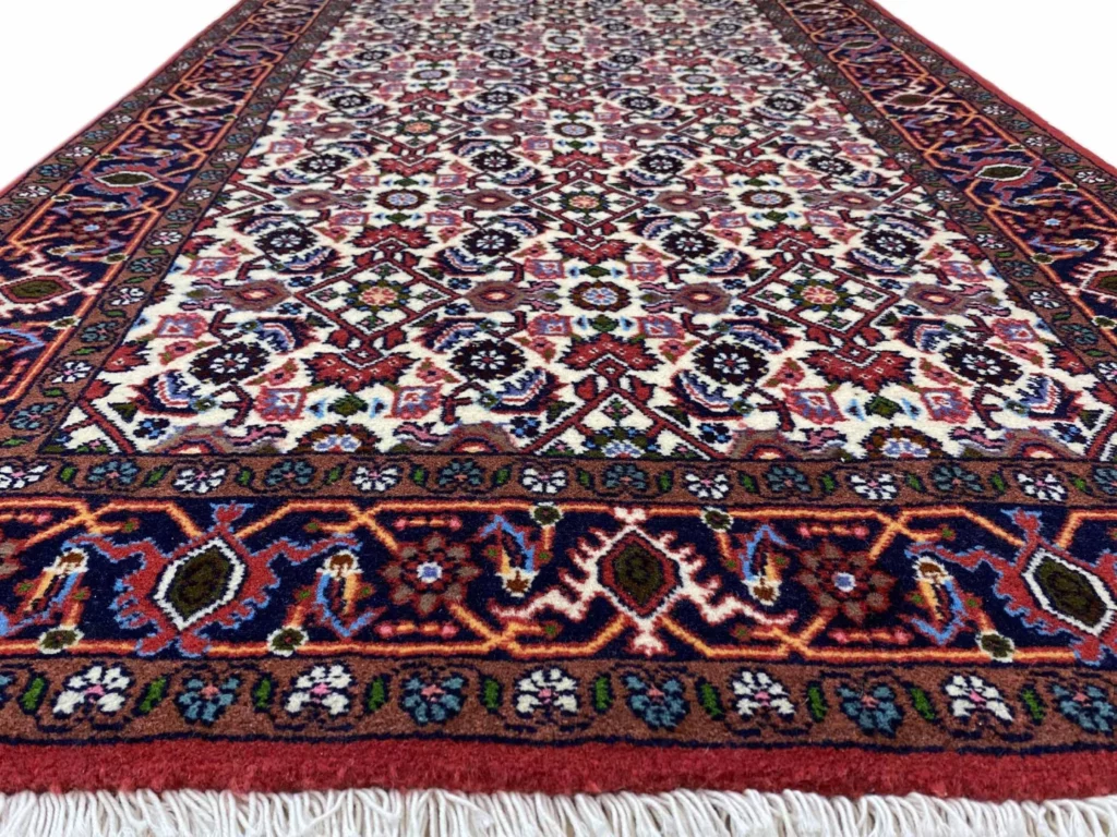 Perserteppich Zandschan 148 x 84 cm Baumwolle handgeknüpft