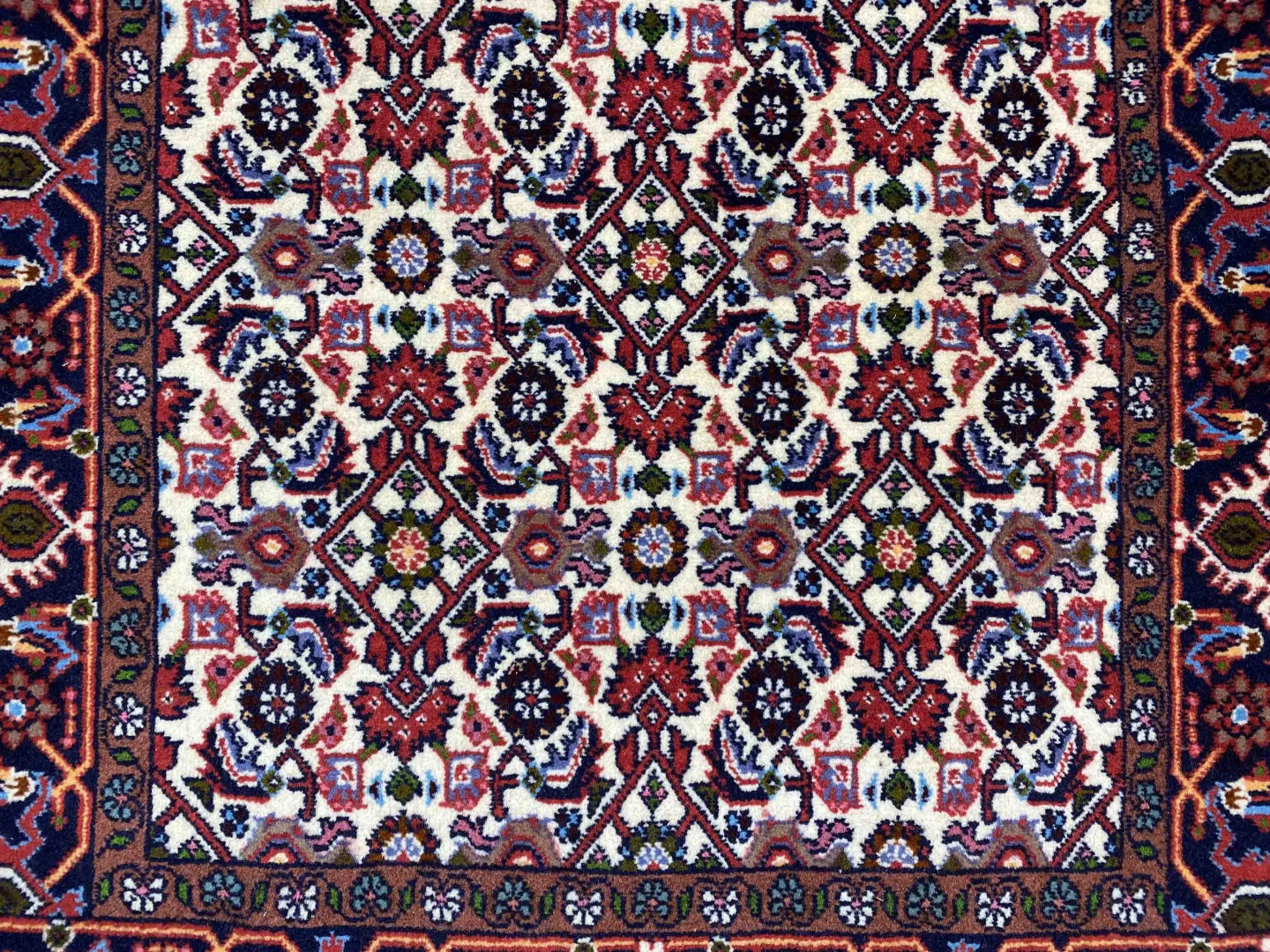 Perserteppich Zandschan 148 x 84 cm Baumwolle handgeknüpft
