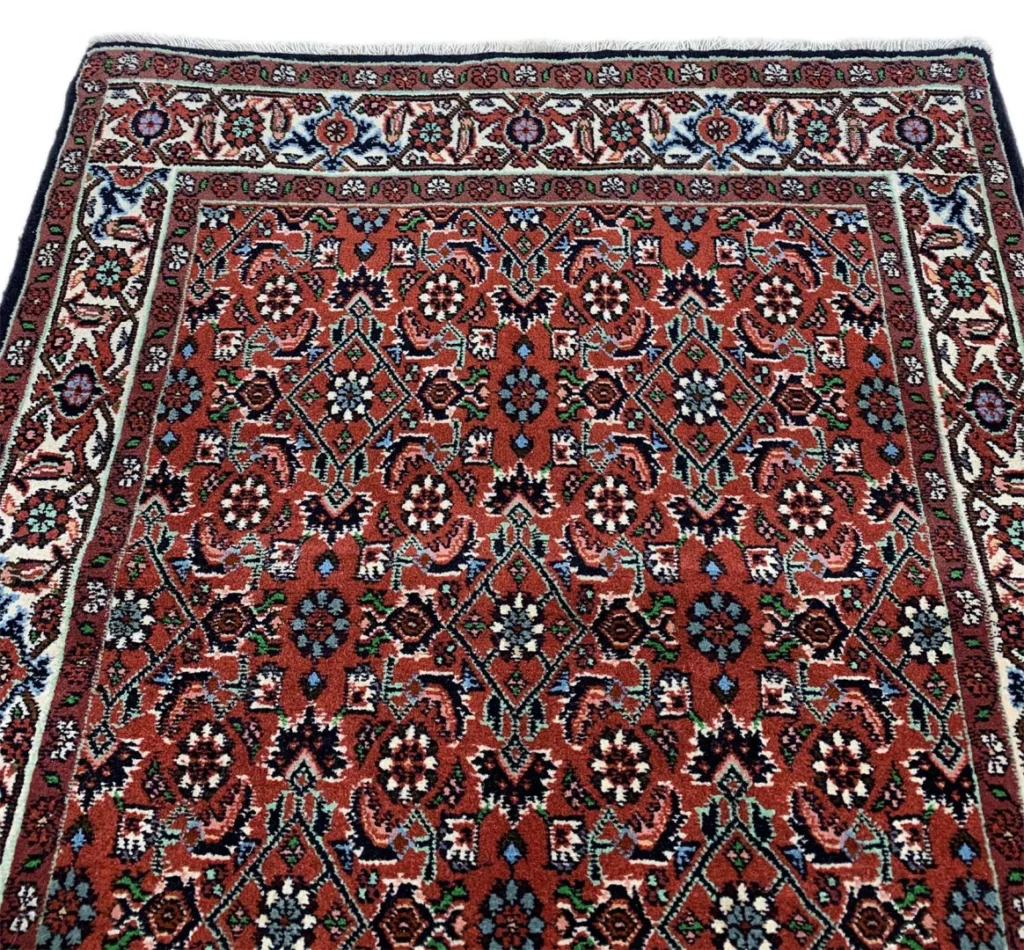 zandschan-orientteppich-148-x-88-cm-380000-knoten-handgeknupft-2 Perserteppich Zandschan 148 x 88 cm Baumwolle handgeknüpft