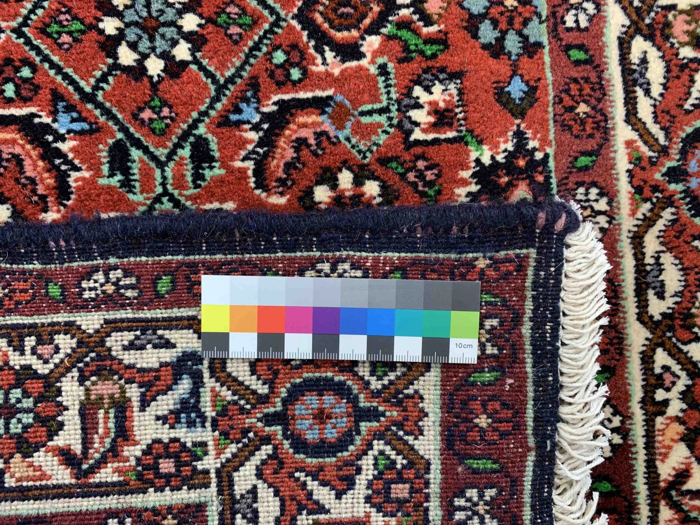 zandschan-orientteppich-148-x-88-cm-380000-knoten-handgeknupft-5 Perserteppich Zandschan 148 x 88 cm Baumwolle handgeknüpft