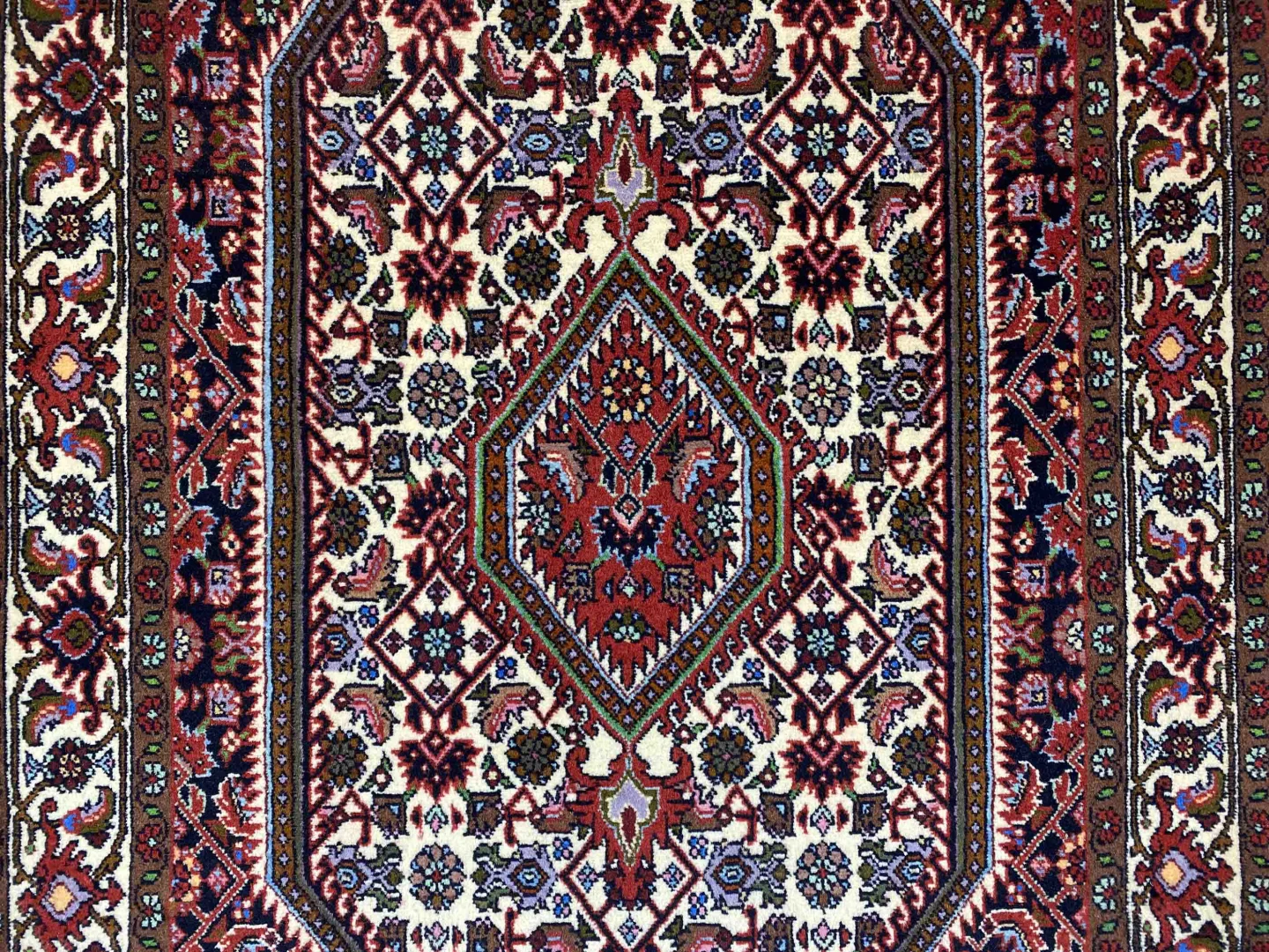 Perserteppich Zandschan 153 x 88 cm Baumwolle handgeknüpft