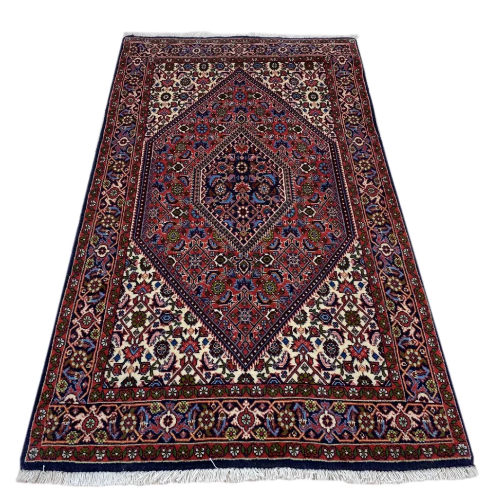 orientteppich-zandschan-160-x-85-cm-380000-knoten-rot-braun-handgeknupft-1 Perserteppich Zandschan 160 x 85 cm Baumwolle handgeknüpft